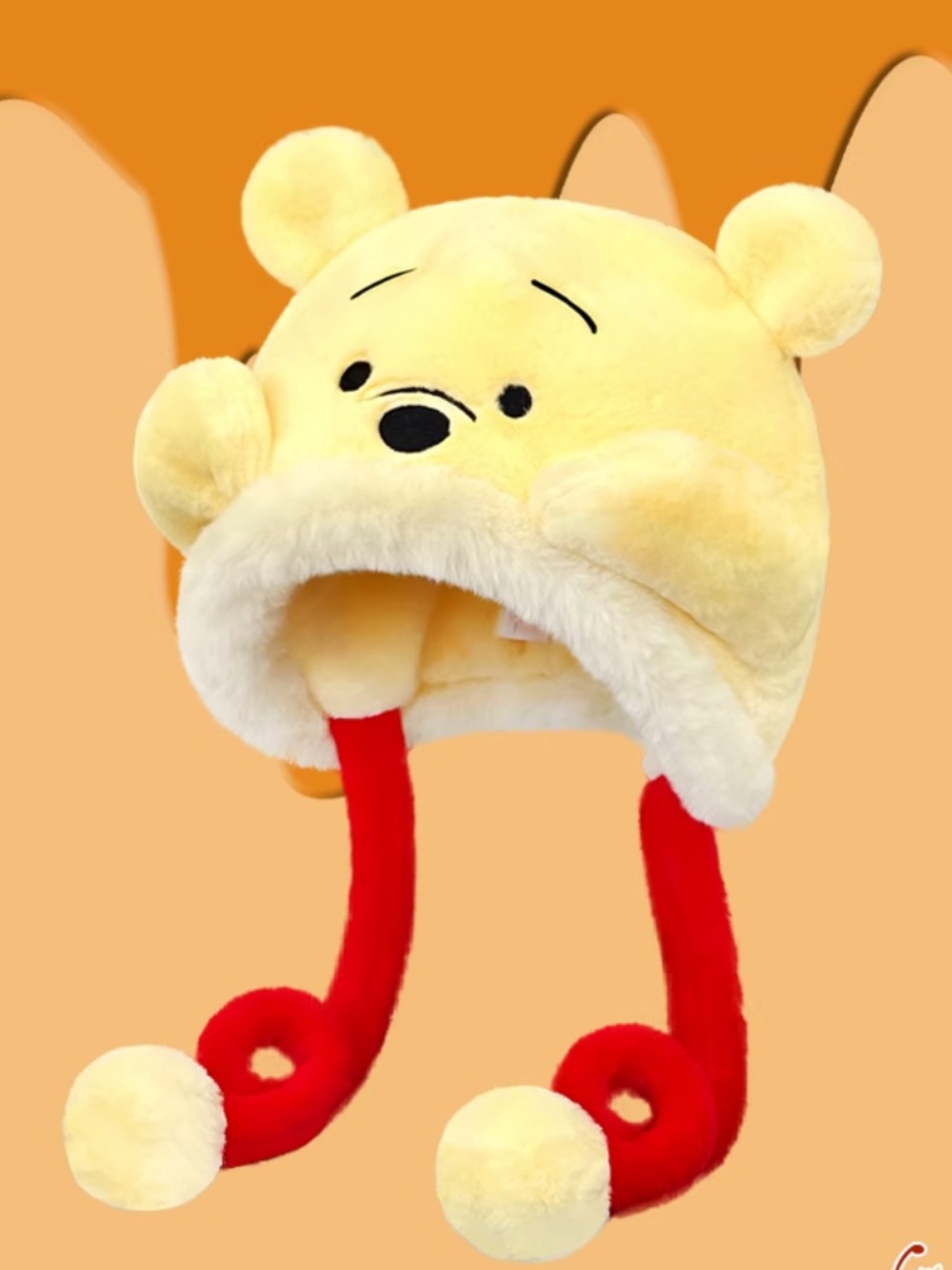 Winnie the Pooh Plush Hat with Dangling Arms